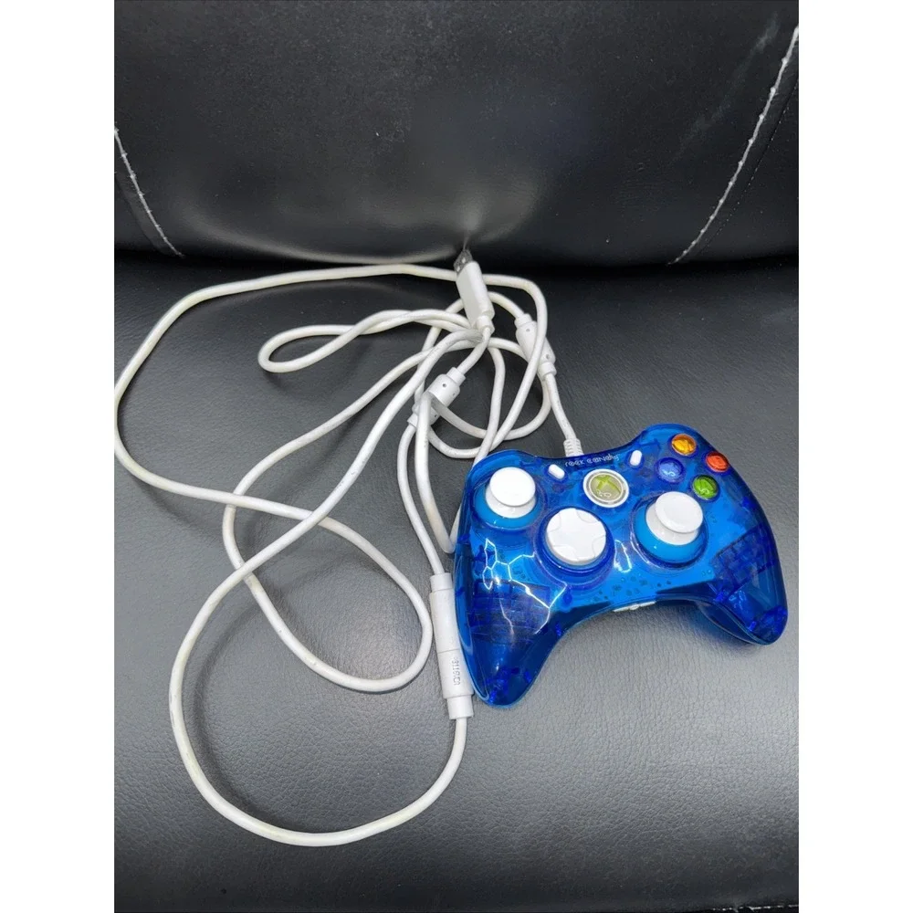 Rock‎ Candy Controller for Xbox 360 Blueberry Wired 037-010